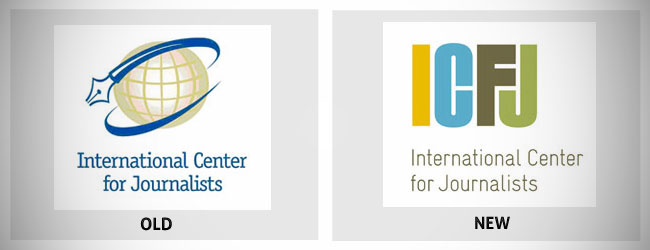 International Center for Journalists Logo Redesign