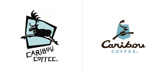 Caribou Coffee Logo Before