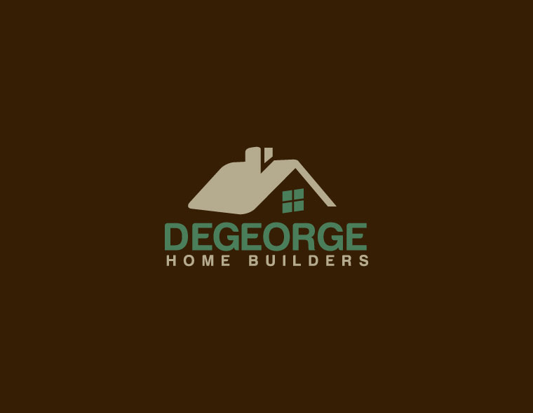 Degeorge Home Builders Logo Design