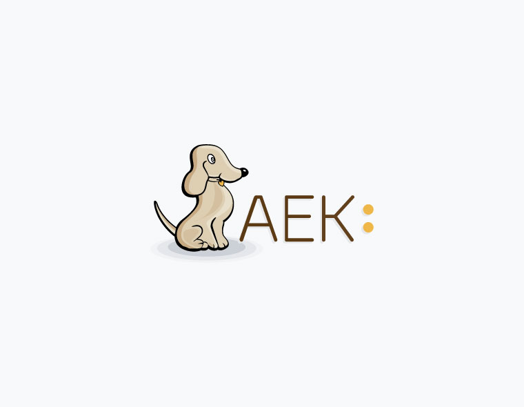 aek dog logo