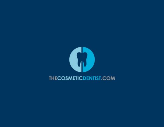 cosmetic dentist logo design x