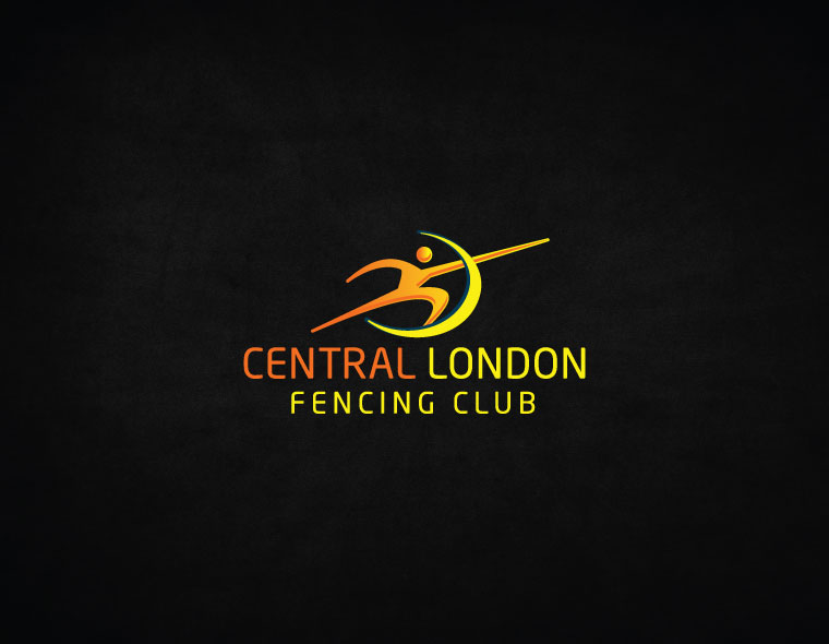 fencing club logo design