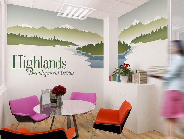 highlands office branding