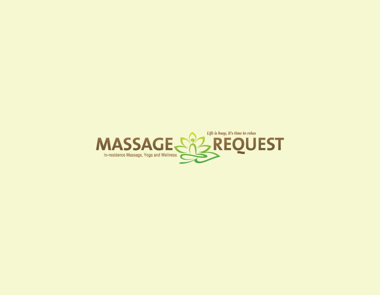 massage request logo design