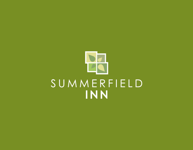 summer field logo design