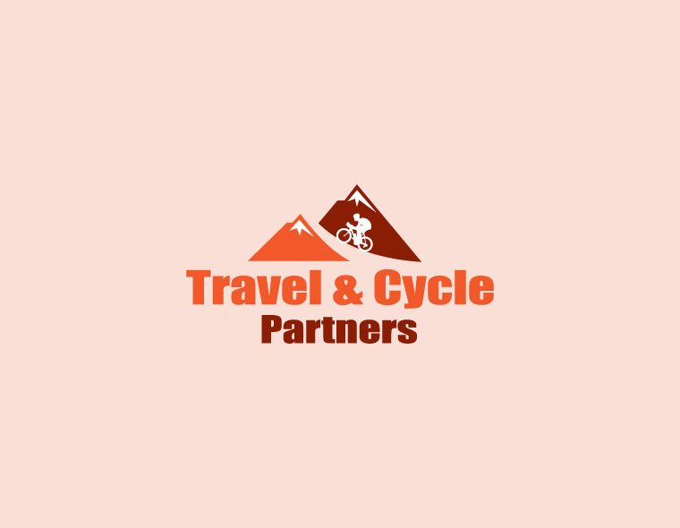 travel cycle logo design