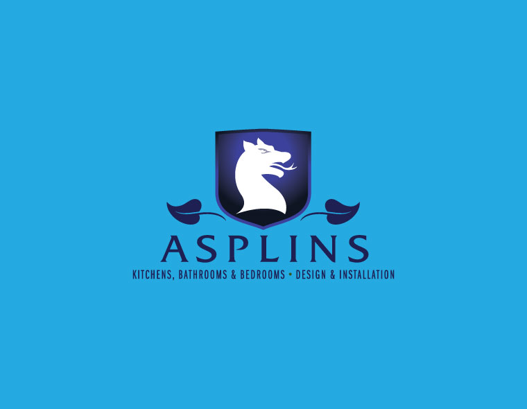 asplins builders logo design